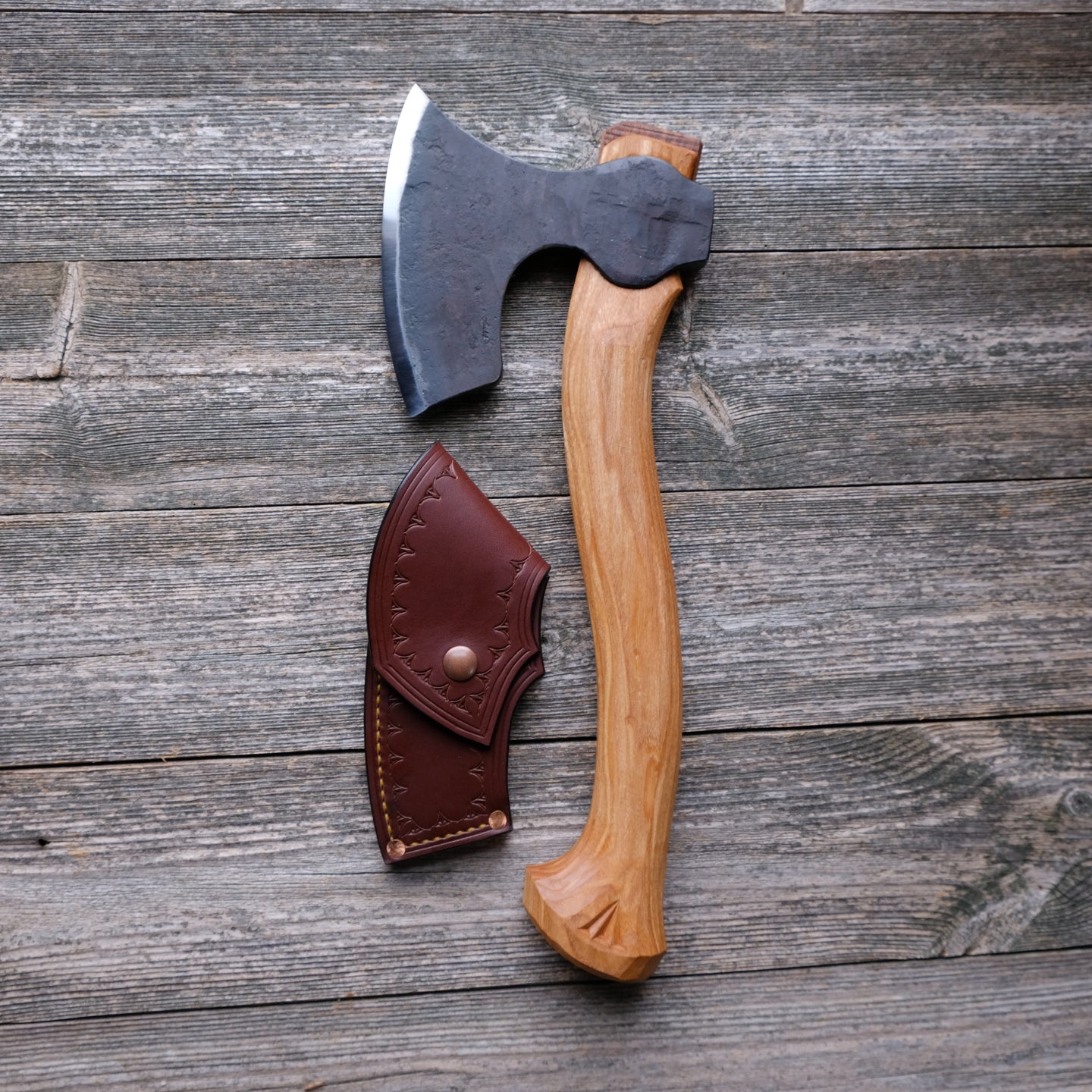 Soulwood Carving Axe #3 (olive ash)