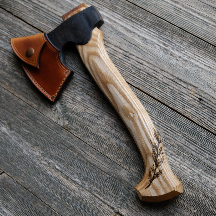 Decorated Small Carving Axe